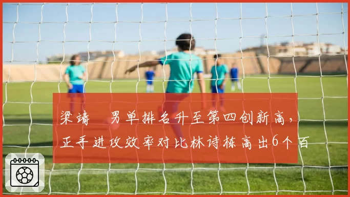 梁靖崑男单排名升至第四创新高，正手进攻效率对比林诗栋高出6个百分